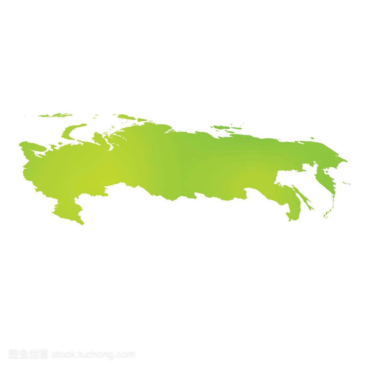 俄罗斯国家的地图