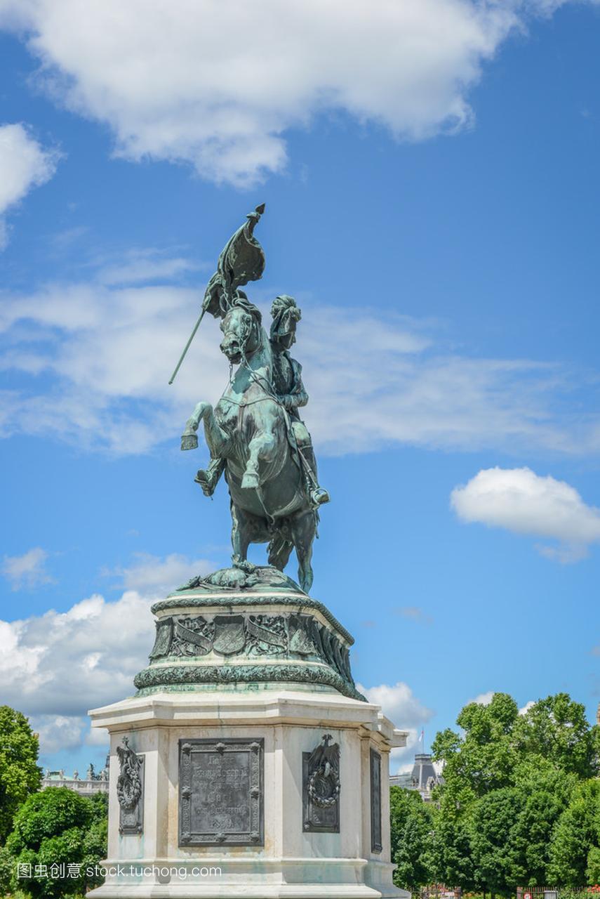 大公查理的奥地利,公爵的弹丸之地的雕像
