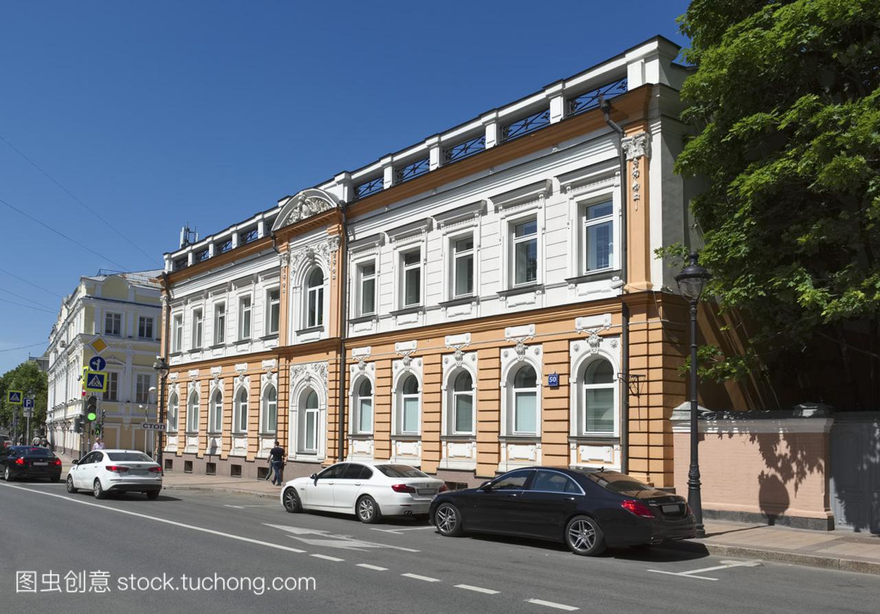 西班牙大使馆在俄罗斯联邦在旧的大厦的建筑,