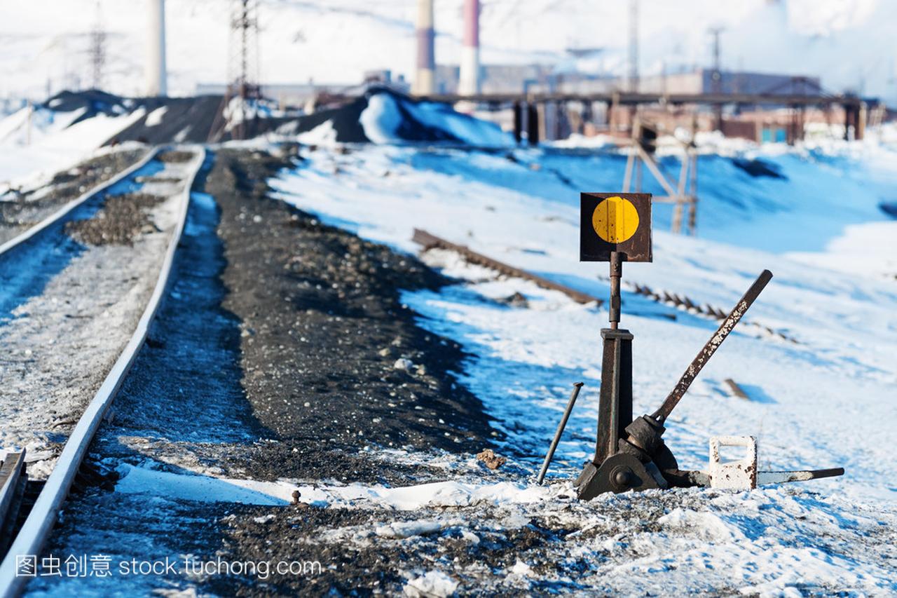 铁路点,线,修筑在永久冻土层上变形