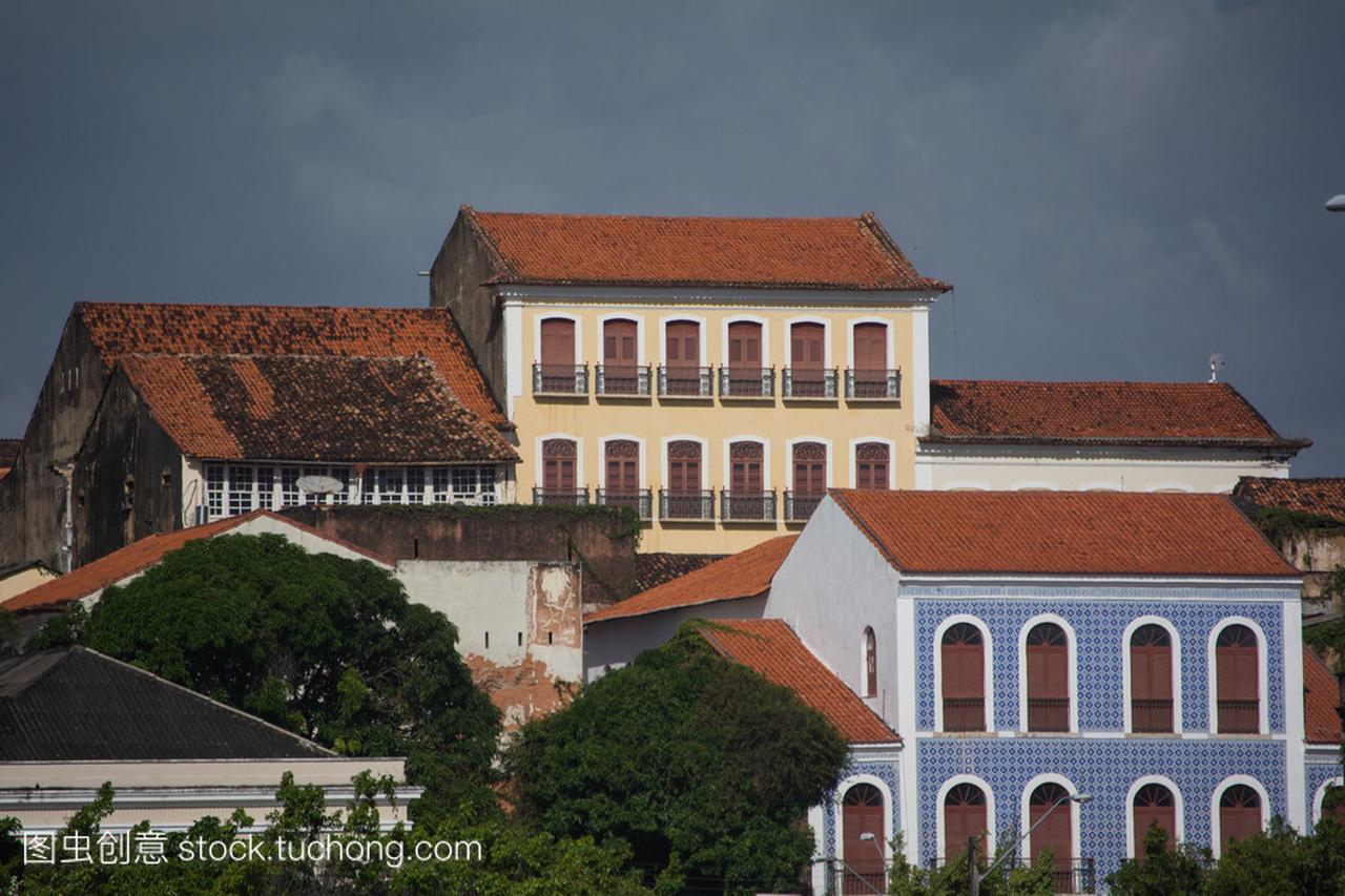 巴西葡萄牙殖民地风格的建筑