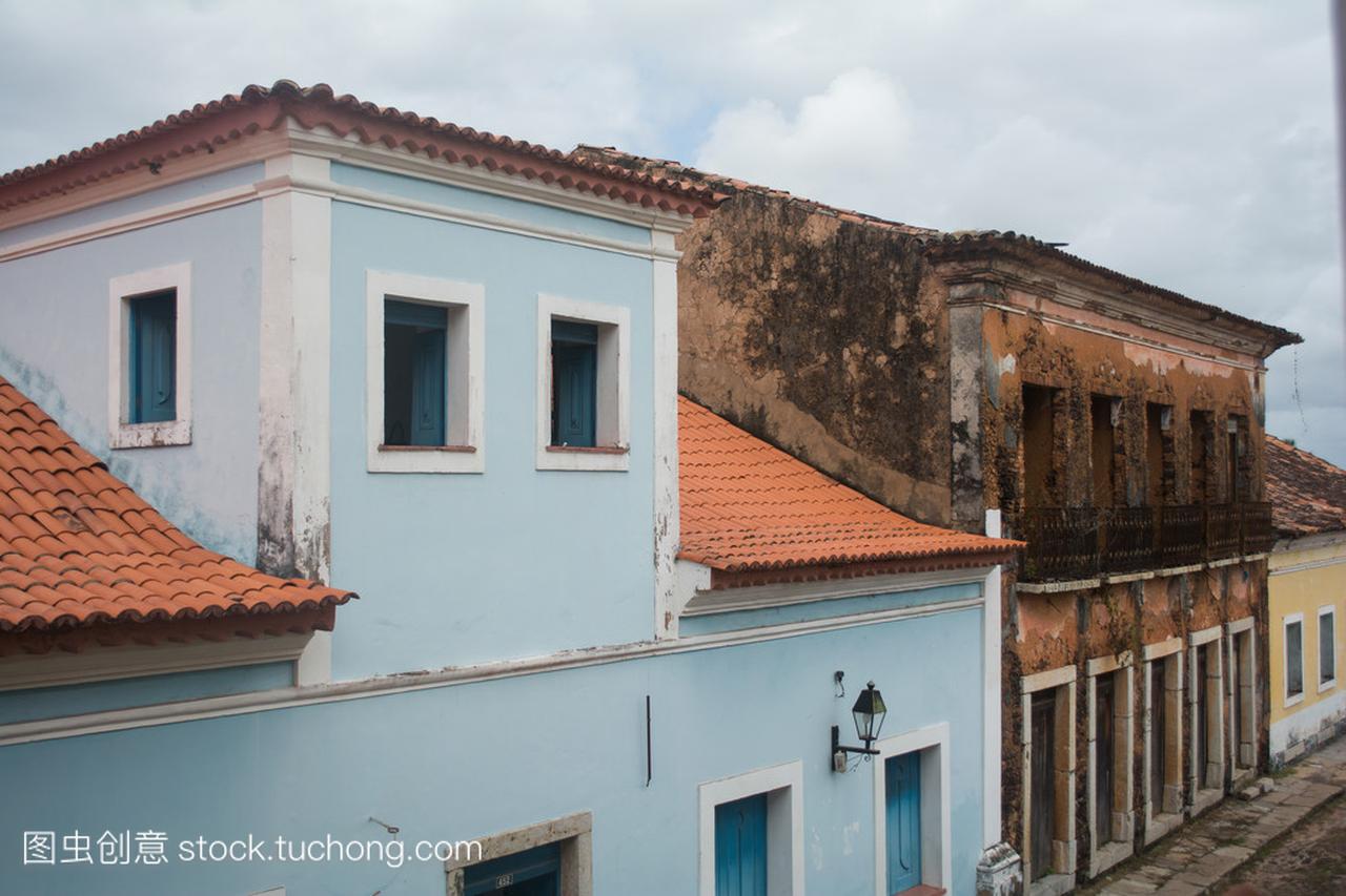 巴西葡萄牙殖民地风格的建筑