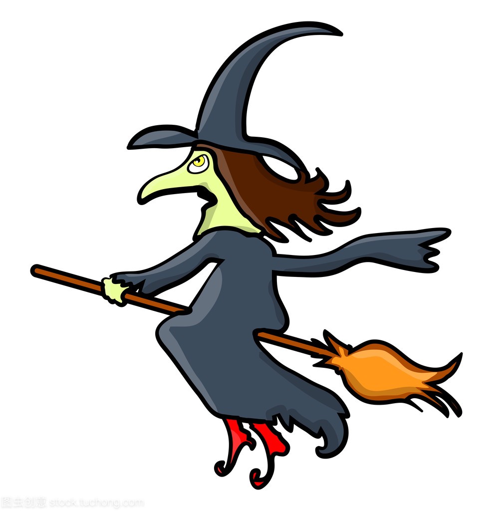 halloween creepy scary witch vector symbol icon design.