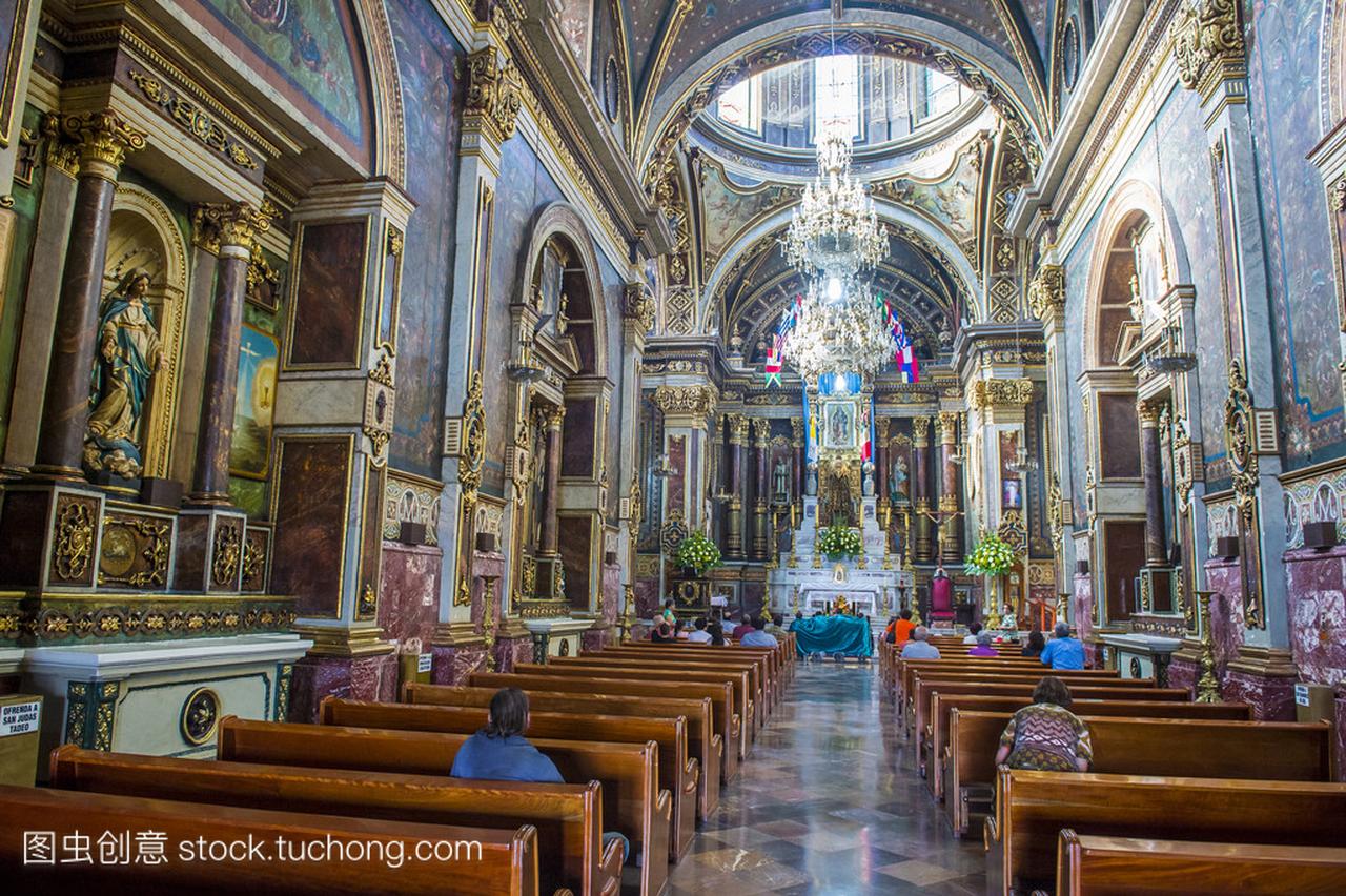 内部的瓜达拉哈拉大教堂