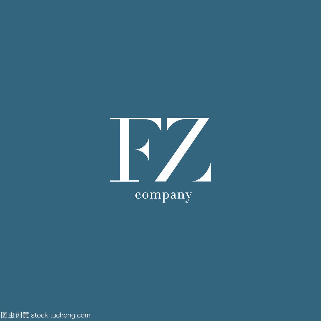 F & Z 字母徽标
