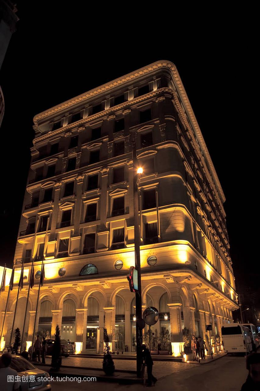 酒店晚上阿勒颇叙利亚