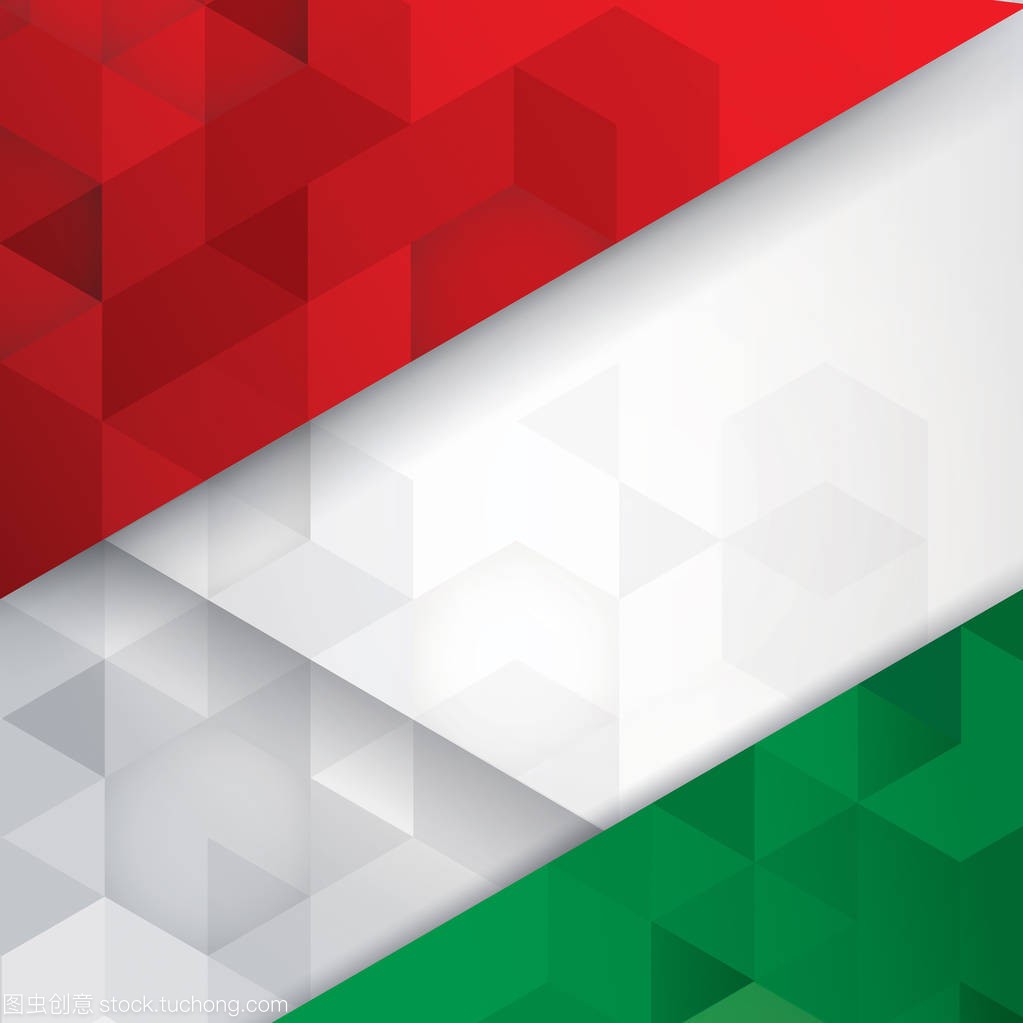 意大利国旗的颜色抽象背景