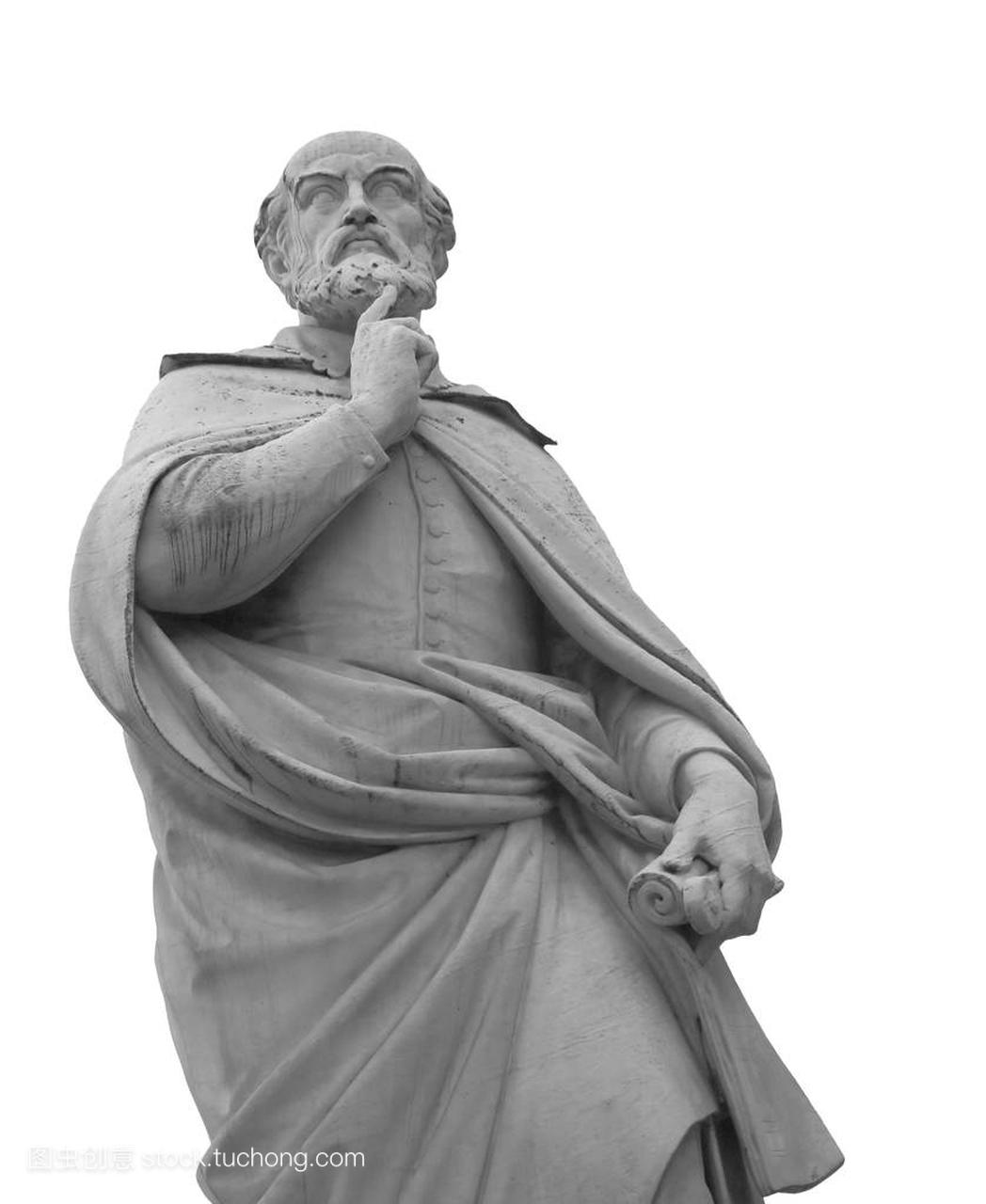 维琴察六意大利雕像的建筑师安德烈 · 帕拉第