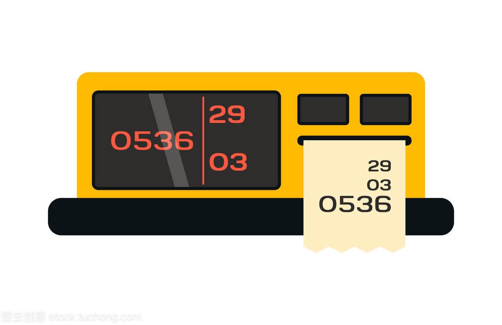 出租车计价器图标在平面样式交通符号驱动程序