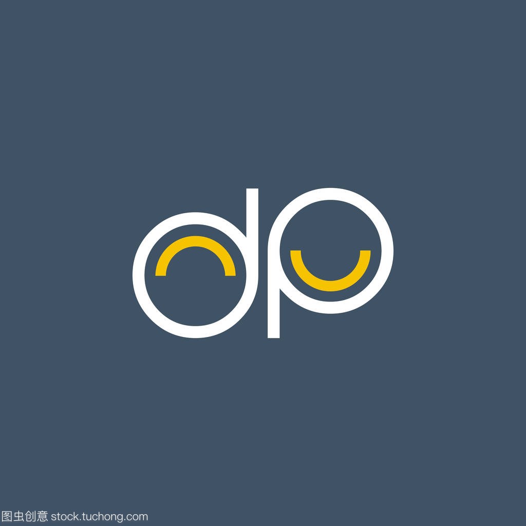 圆的字母商标 Dp