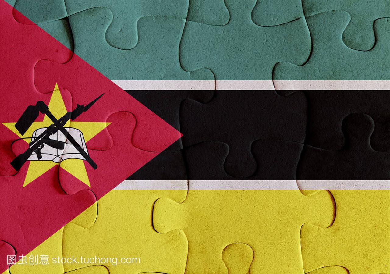 莫桑比克共和国国旗拼图