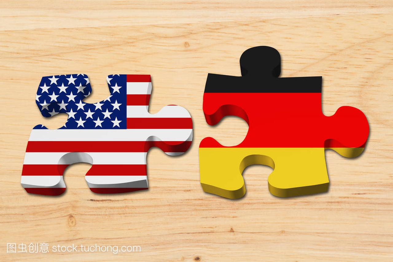 在美国和德国之间的关系