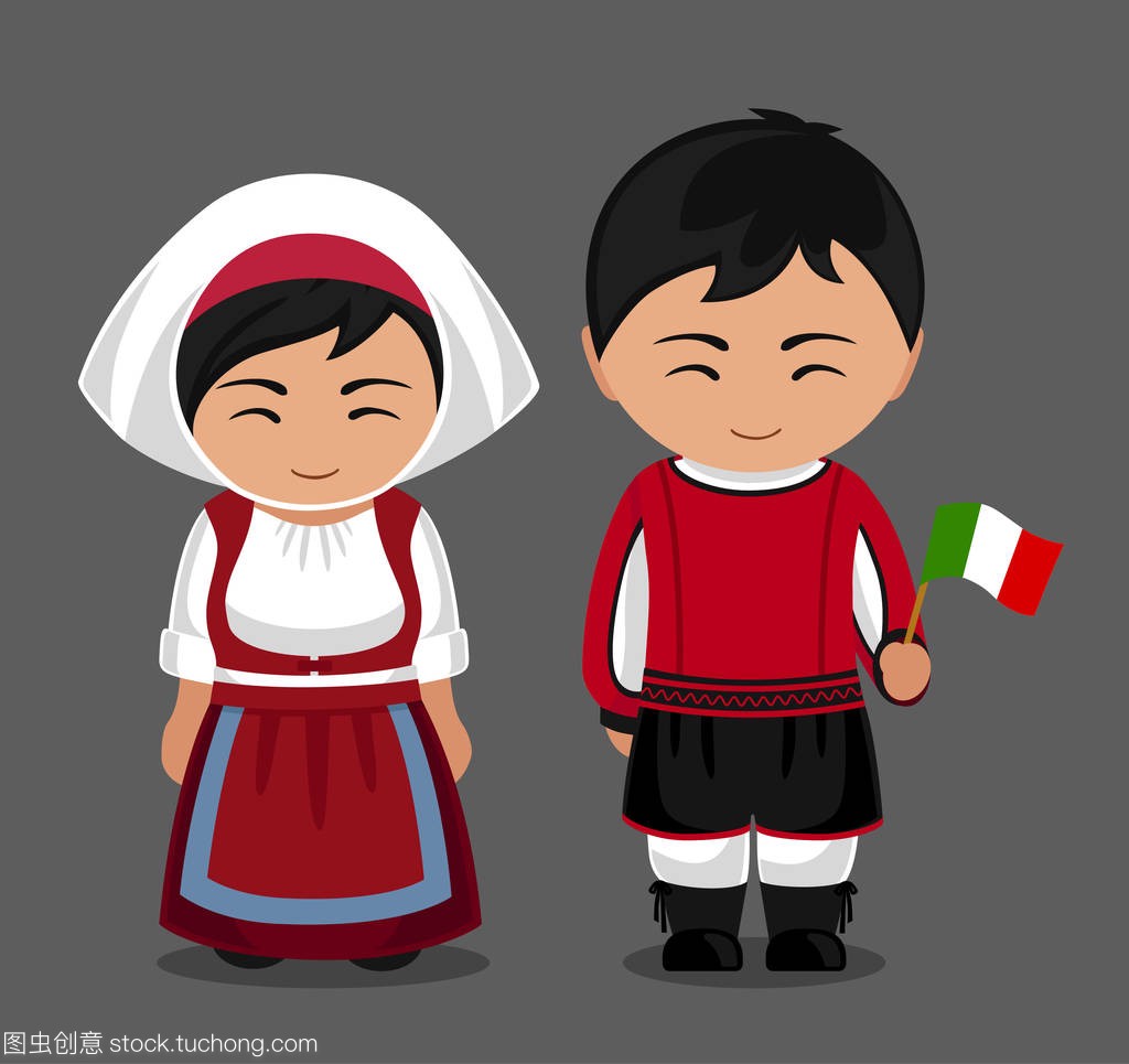 意大利人在民族服饰