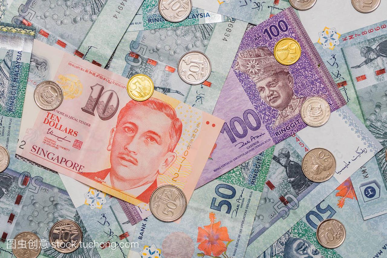 新加坡美元在马来西亚林吉特汇率上背景