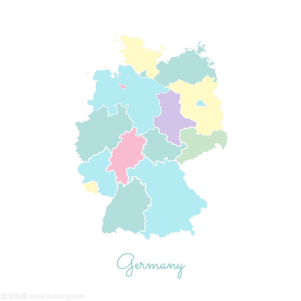 德国地图高清版大图,德国柏林地图,德国地形图高清全图_大山谷图库