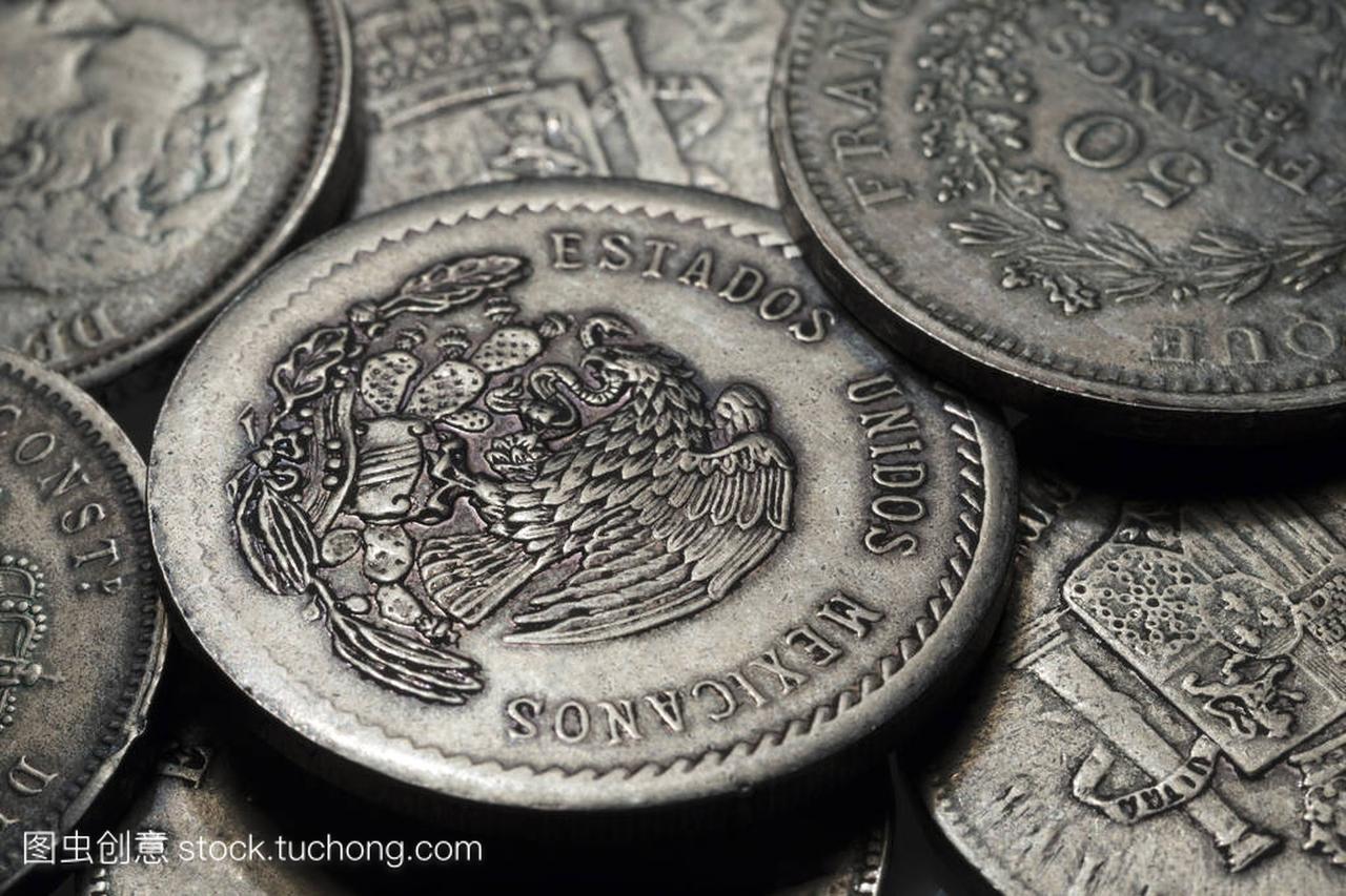 老历史上银币从全世界在细节