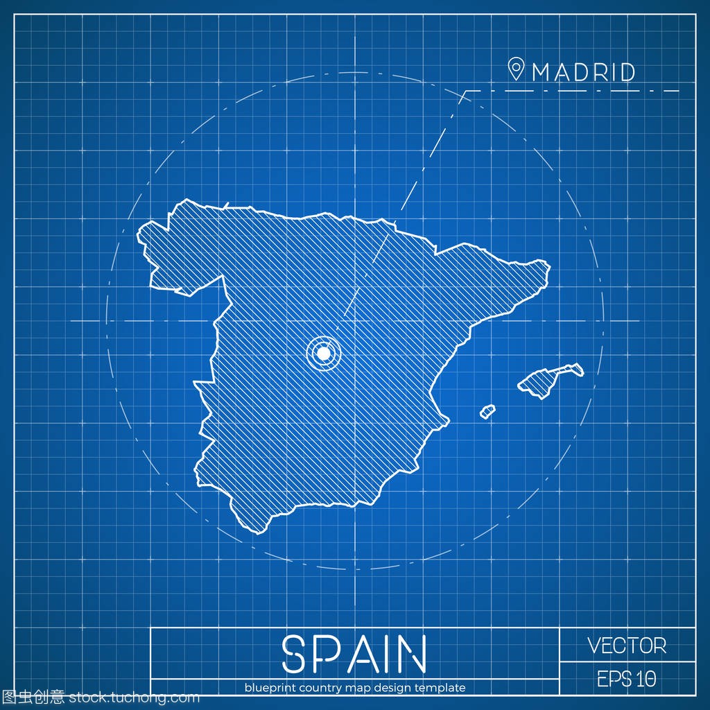 西班牙首都马德里标志着西班牙的发展蓝图蓝图