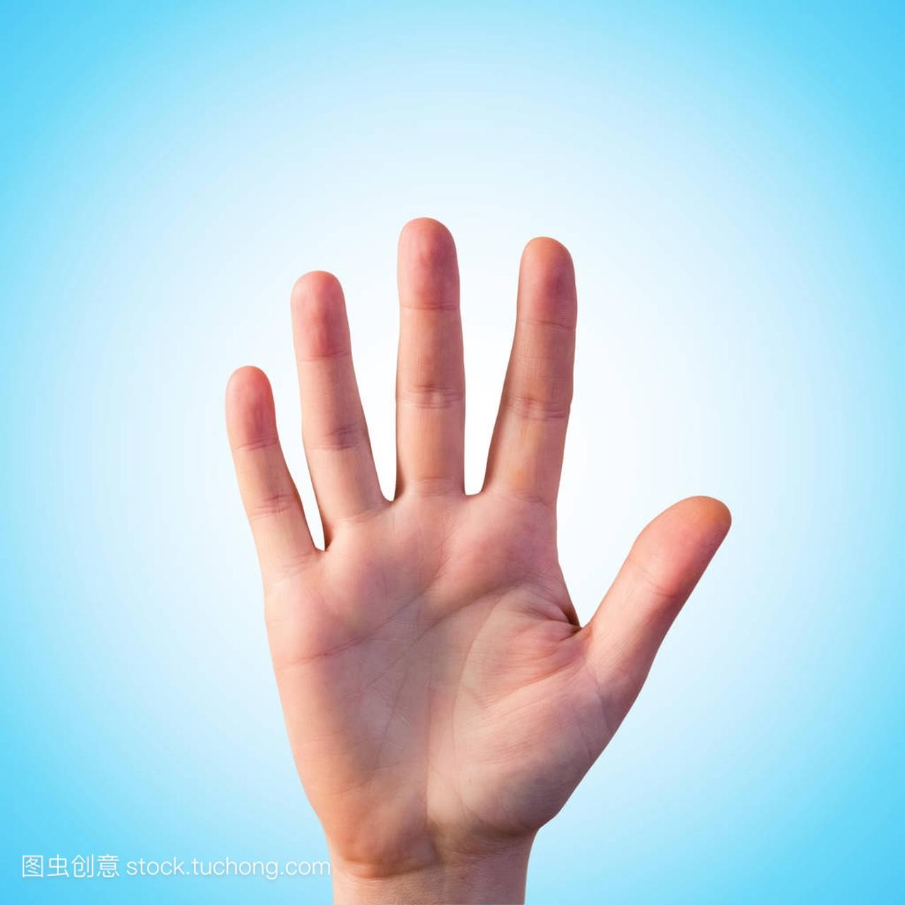 白底手势人物手势两根手指手指交叉图片免费下载 - 觅知网