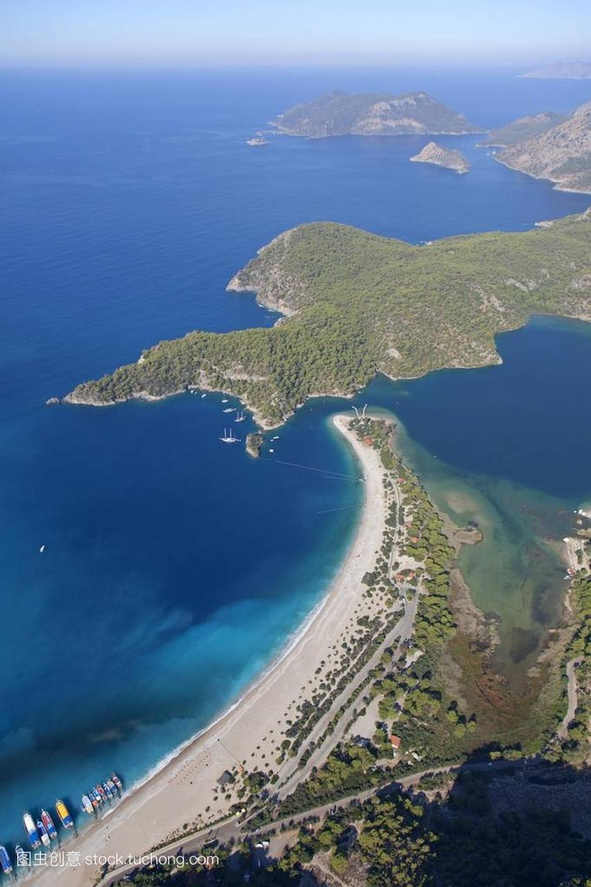 Oeluedeniz 湾费特希耶, 土耳其爱琴海, 土耳其