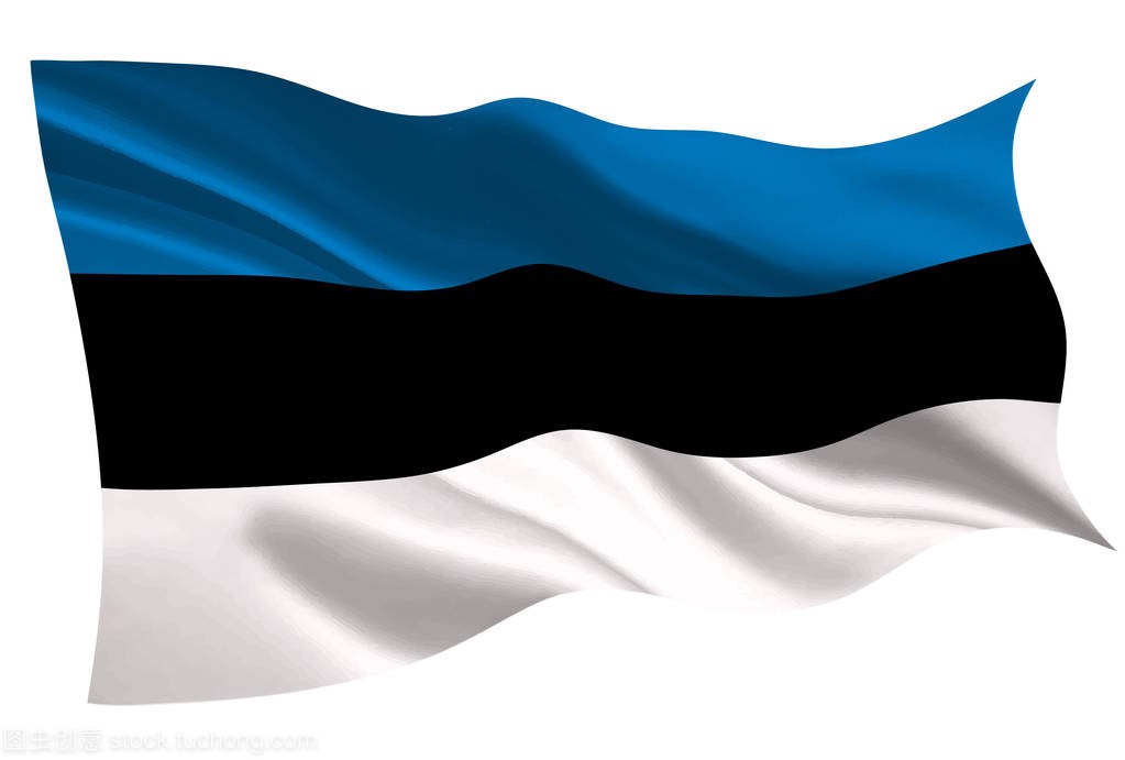 爱沙尼亚国旗旗图标