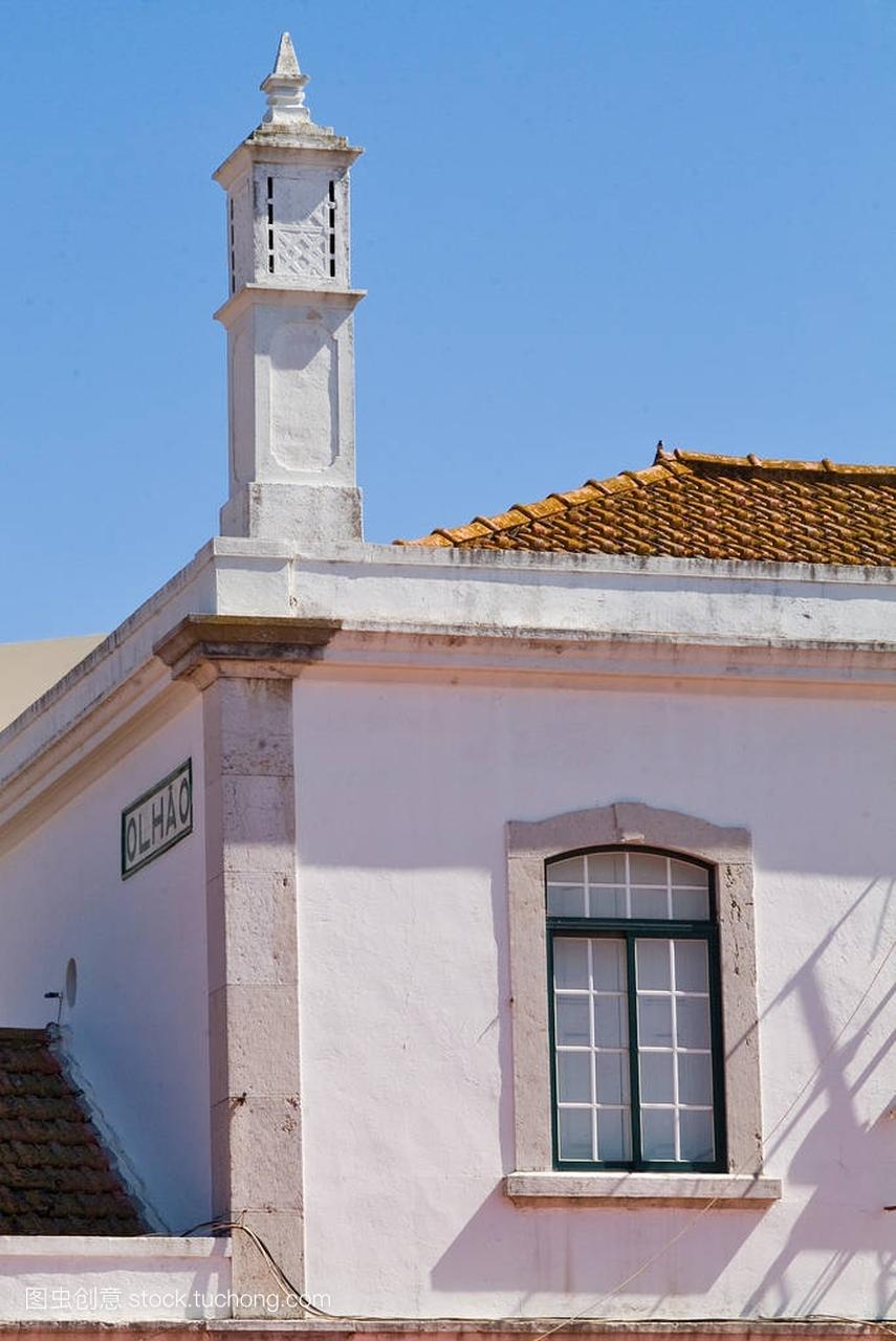 葡萄牙, 阿尔加维这个区域的建筑遗产的烟囱或