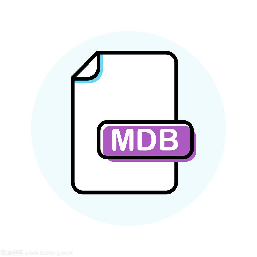 Mdb 文件格式, 扩展色线图标