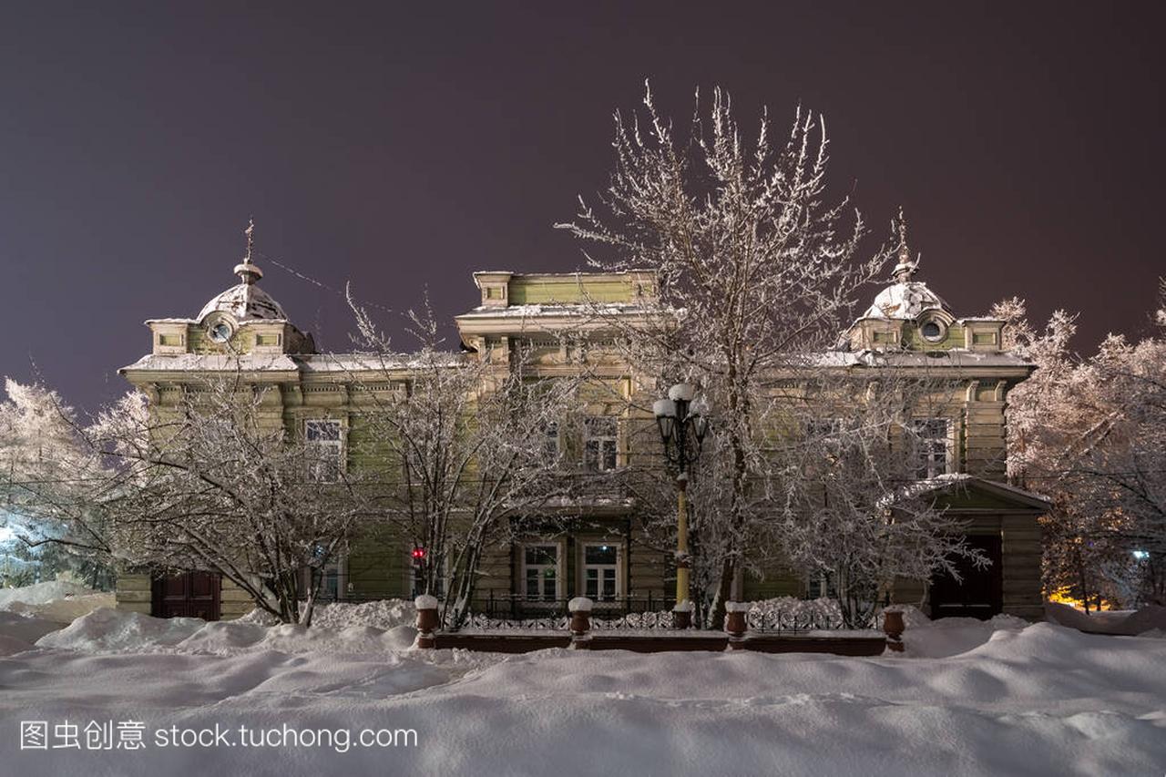 伊尔库茨克医科大学的古建筑