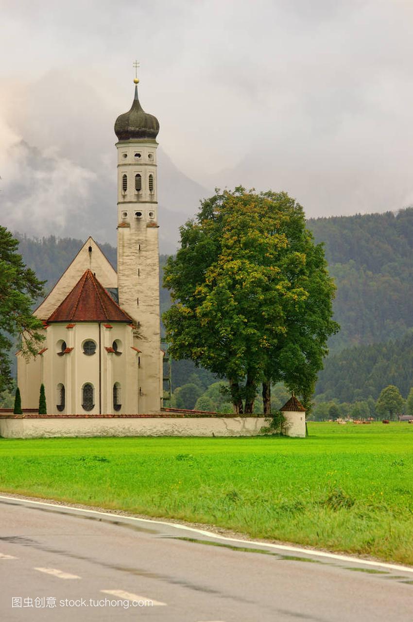 圣克洛曼教会在巴伐利亚, 德国