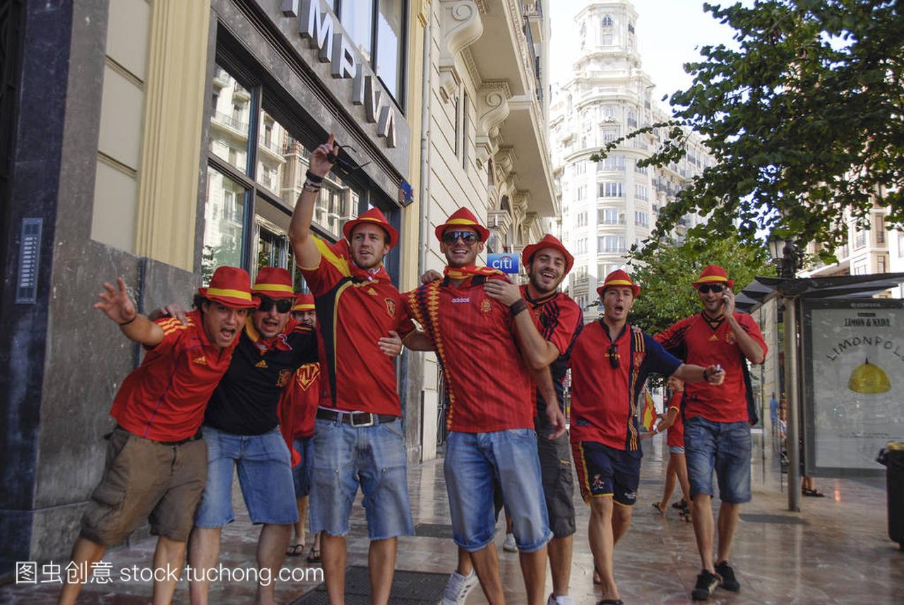 2010年7月11日, 西班牙瓦伦西亚: 在西班牙瓦伦
