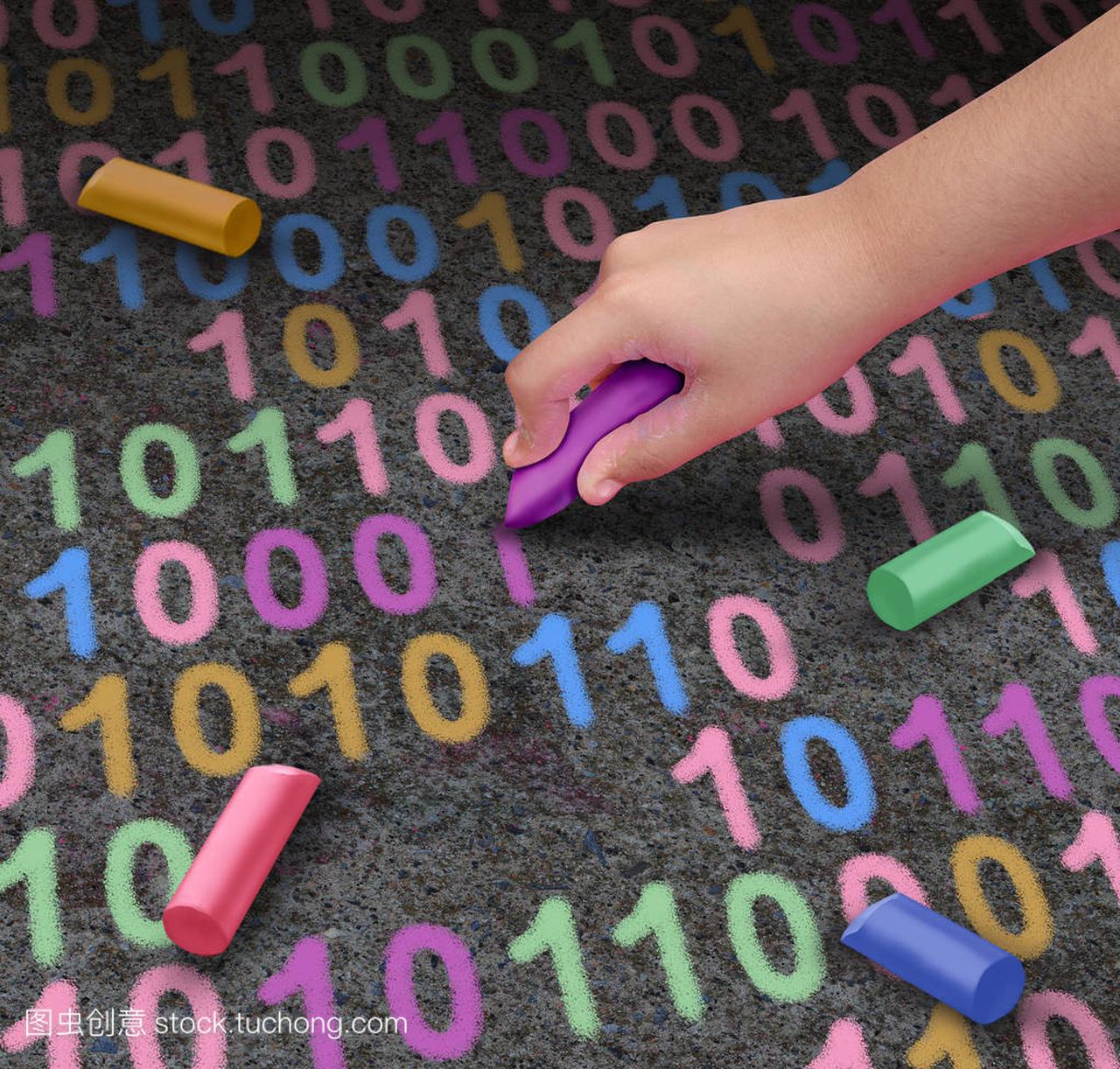 编码为孩子和学会代码为孩子作为计算机编程技