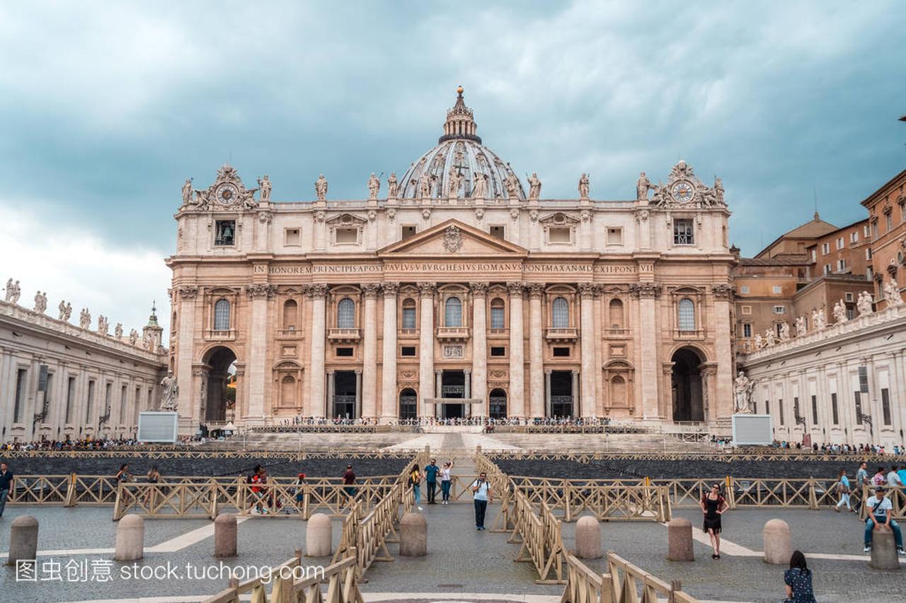 Rome, Vatican, Italy - 23.06.2018: St. Peter's B