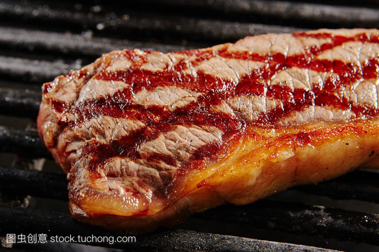 Hot Whole Grilled Chivas Beef Steak on 
