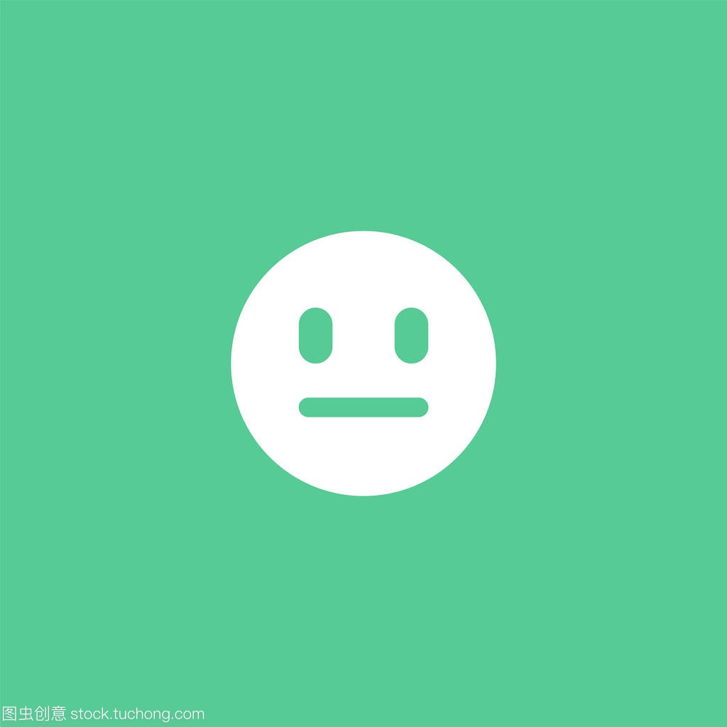 Emoji Neutral - Tile Style Icon