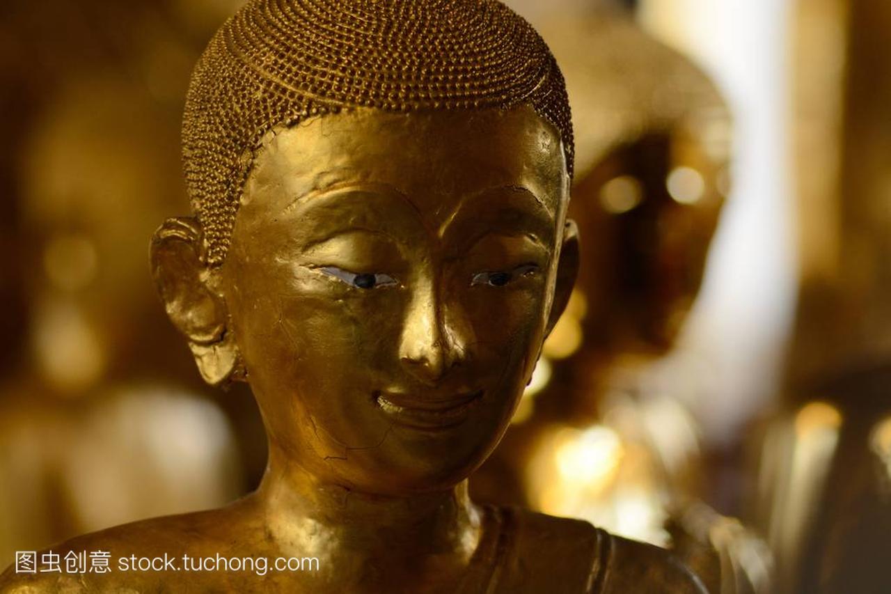 kkunis surround Buddha's sculpture.These are 