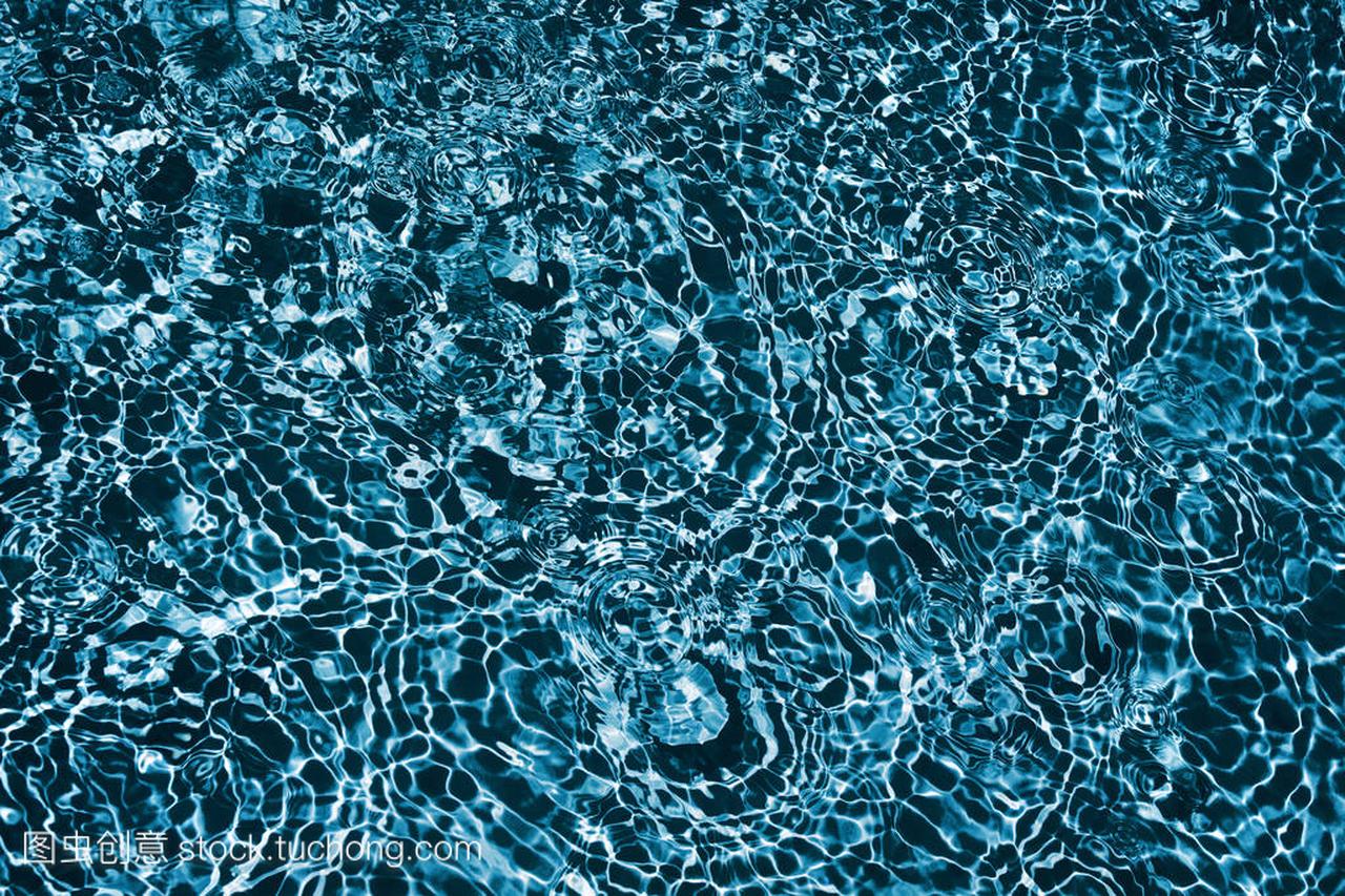 Abstract water texture is dark blue for design an