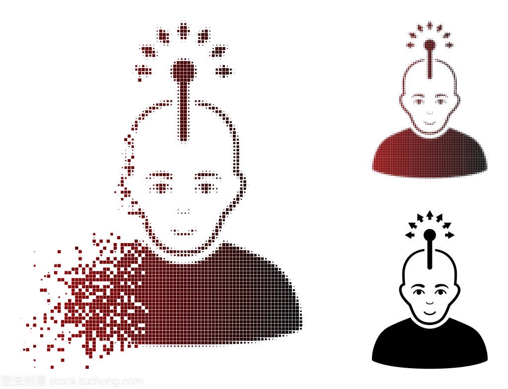 grating Pixel Halftone Optical Neural Interface Ic