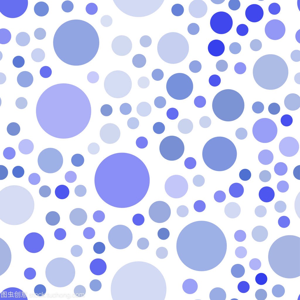 Light BLUE vector seamless cover with spots. B