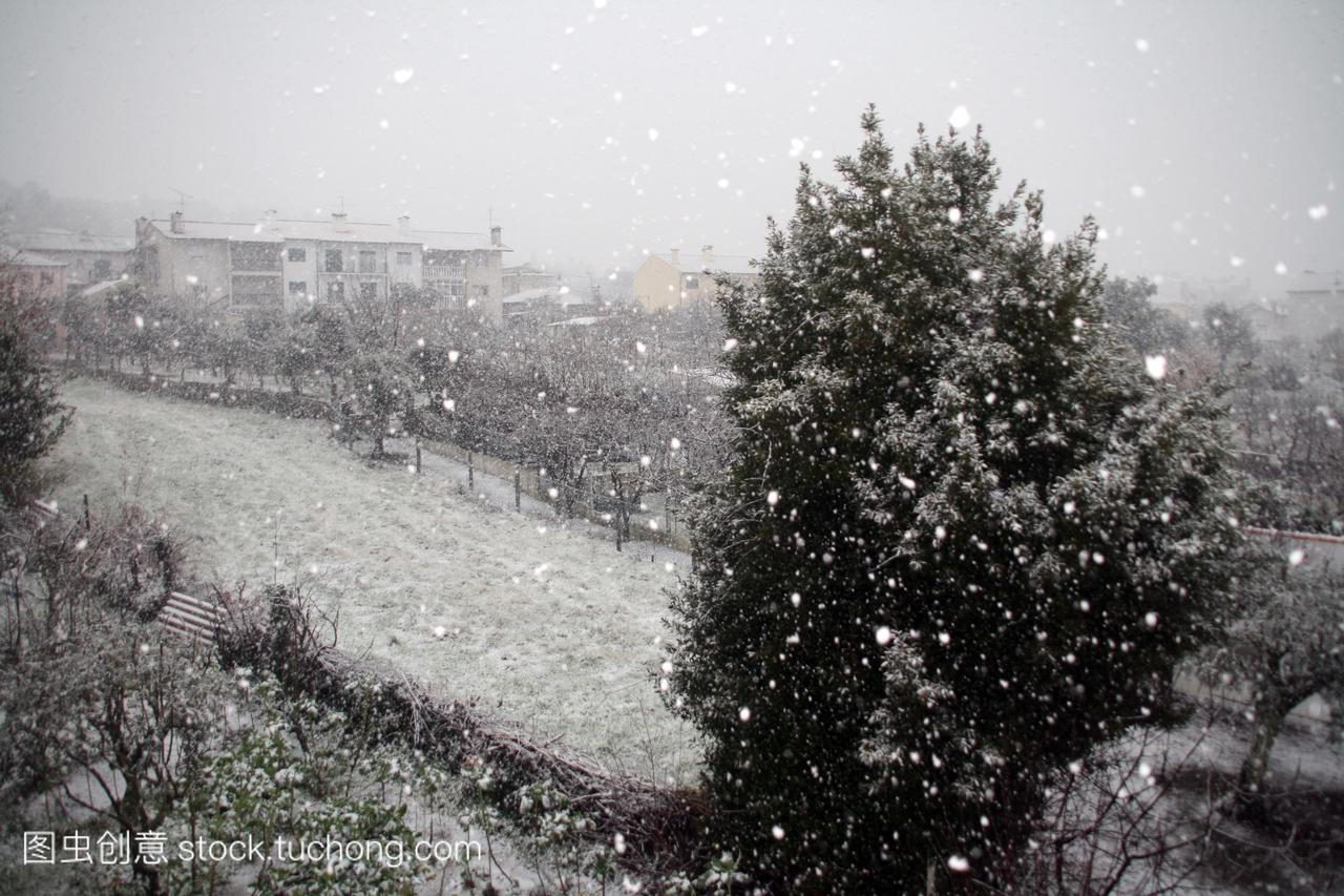 远景,路,远处,视图,自然界,葡萄牙,远看,远足,雪,