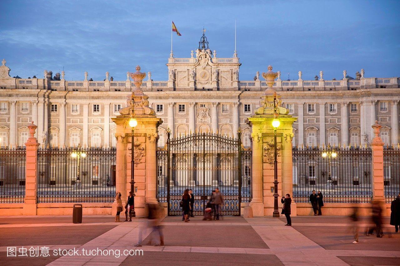 在西班牙首都马德里,西班牙首都马德里的国王