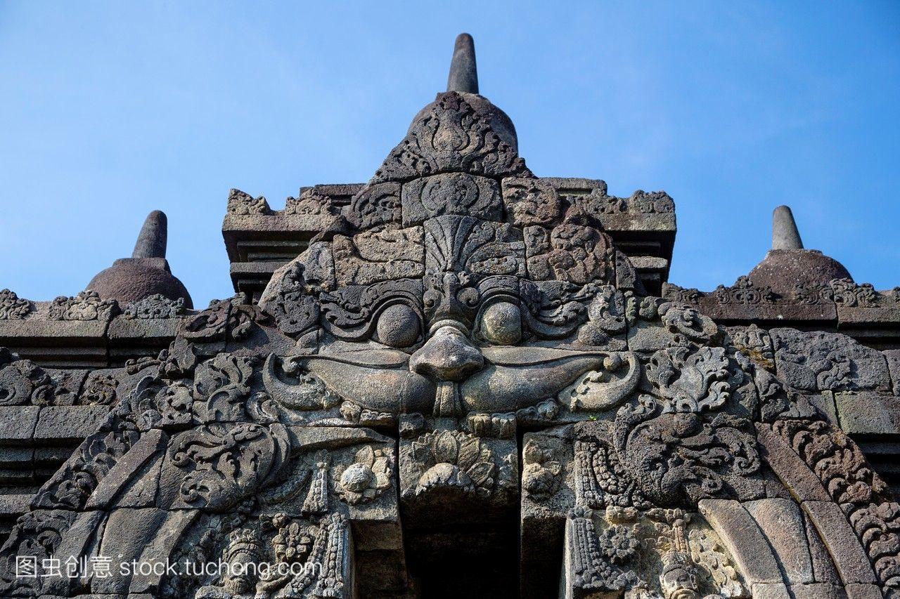 印度尼西亚婆罗浮屠,java,。卡拉,地狱之神,时间