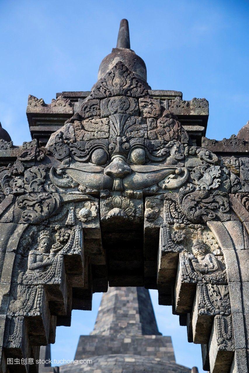 印度尼西亚婆罗浮屠,java,。卡拉,地狱之神,时间