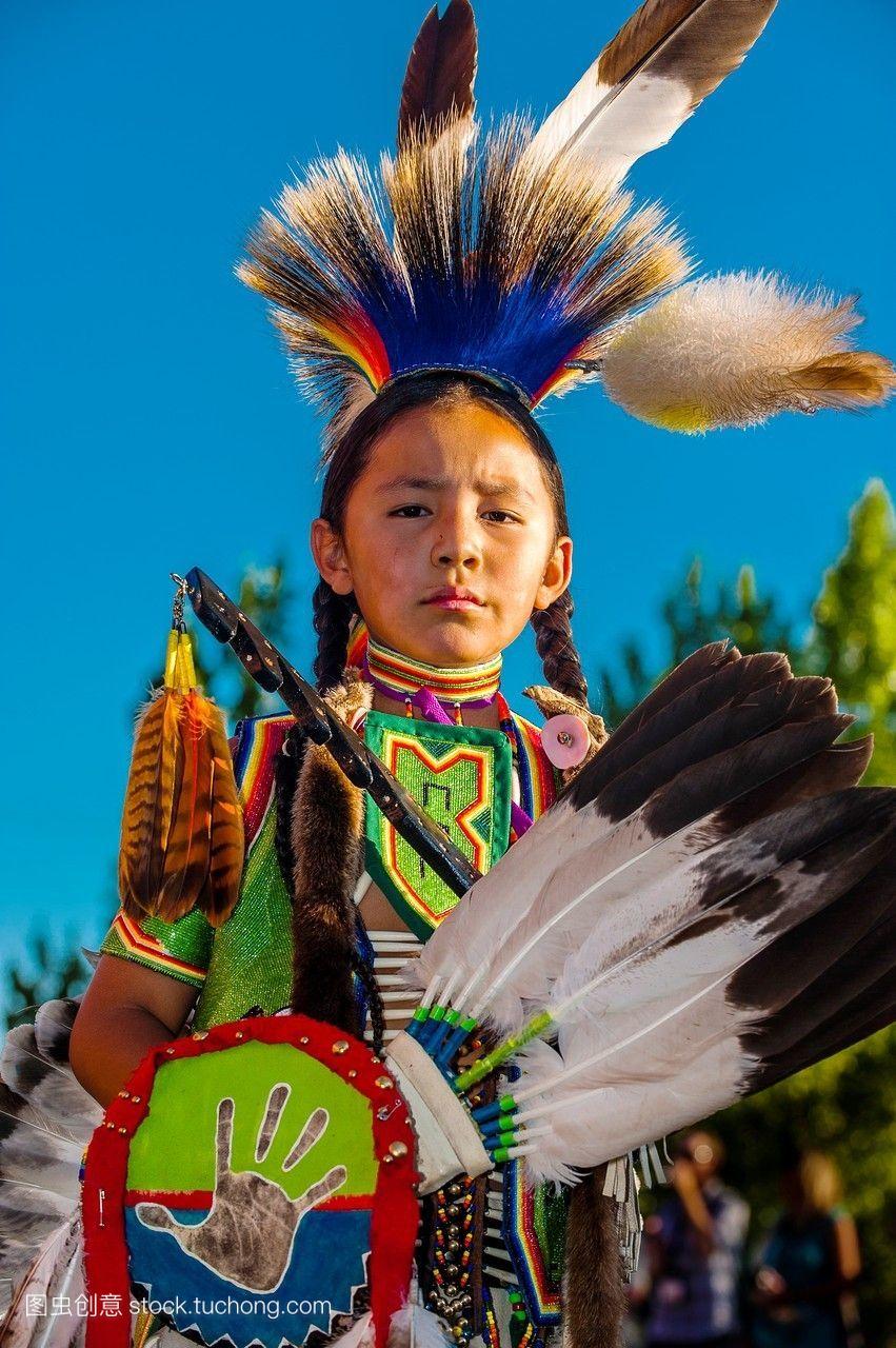 美国印第安人在美国犹他州的雪松市国家公园博