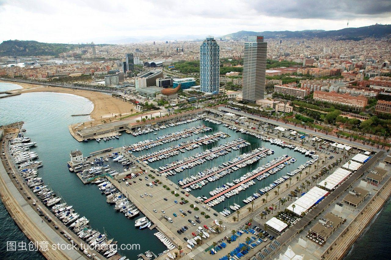 西班牙巴塞罗那奥林匹克运动会港口