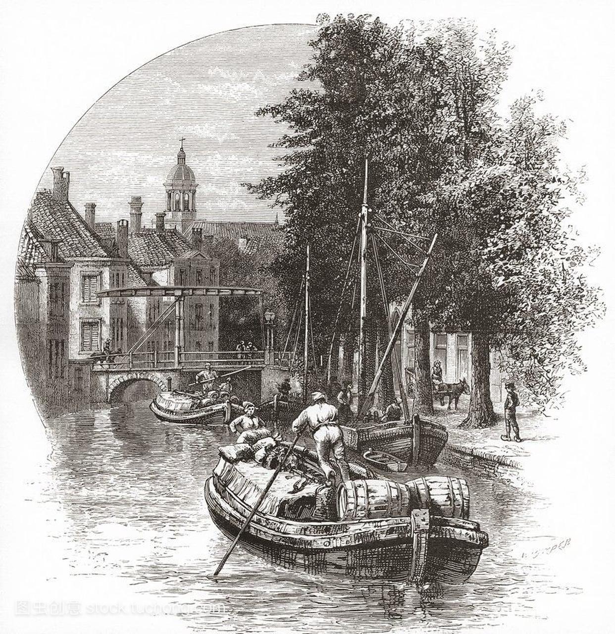 荷兰,莱顿,荷兰,19世纪荷兰由richardlovett在荷