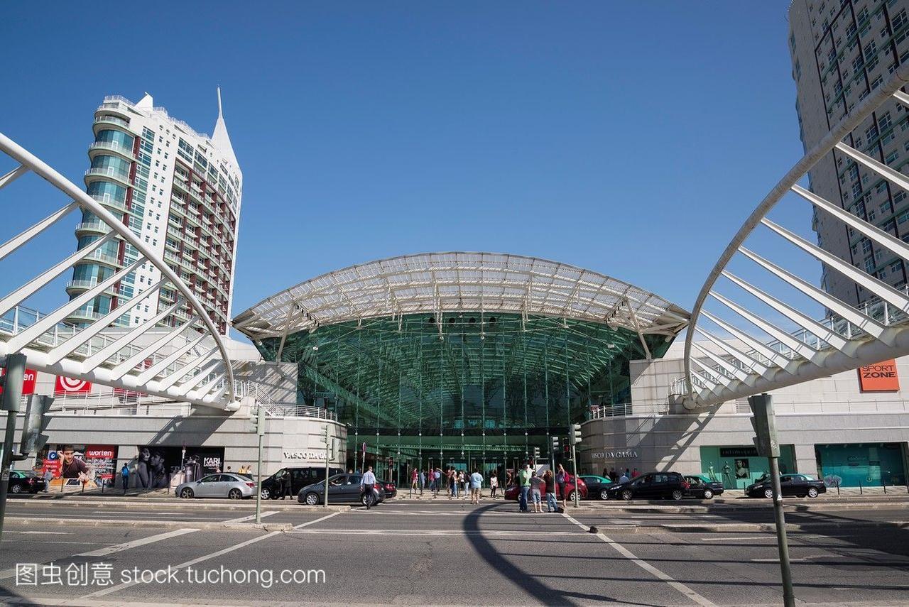 瓦斯科的购物中心里斯本葡萄牙。