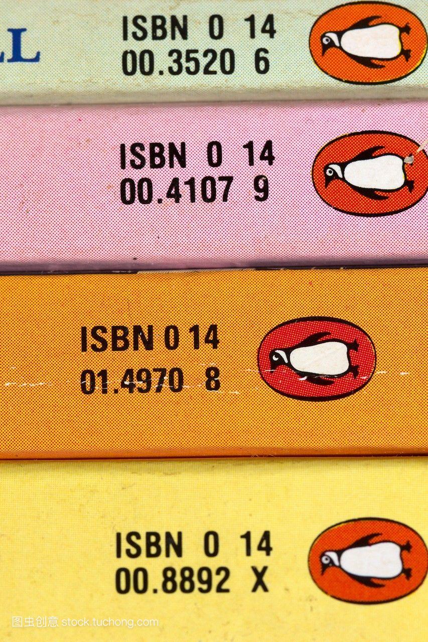 英国图书ISBN编号。