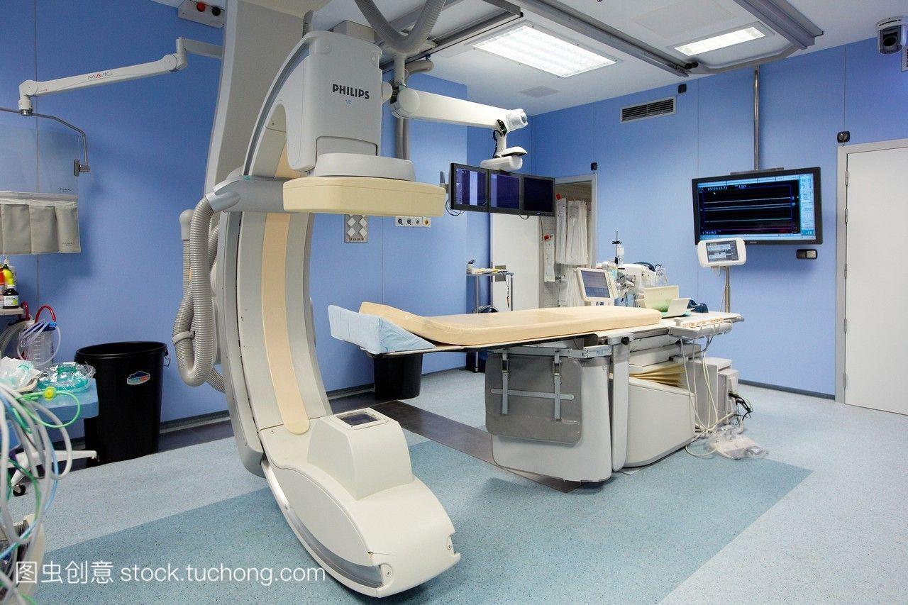 血管性介入放射学手术室手术医院donostia圣塞