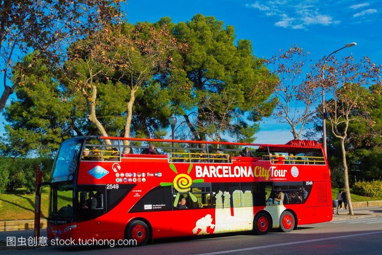 巴塞罗那城市旅游观光巴士,montjuic,巴塞罗那