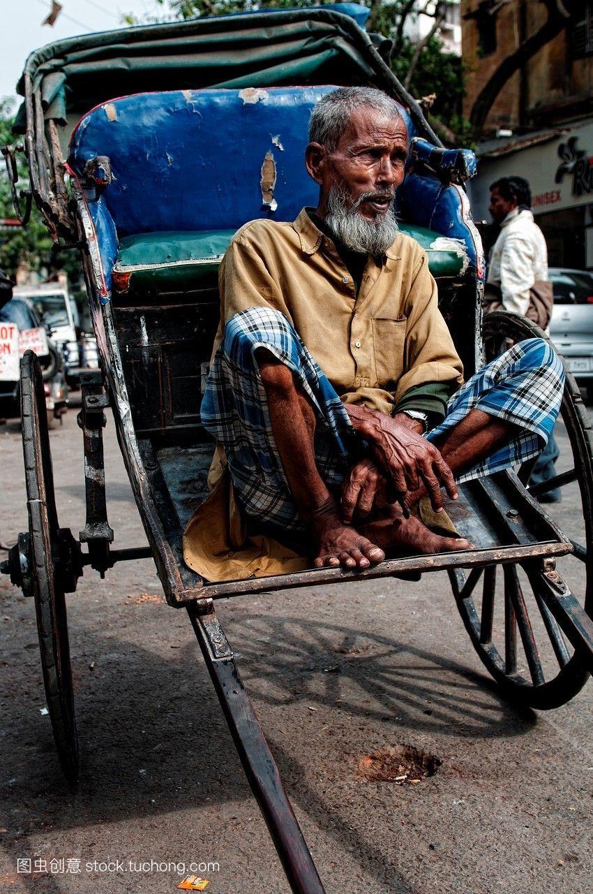 加尔各答,加尔各答,印度西孟加拉邦的街道上的