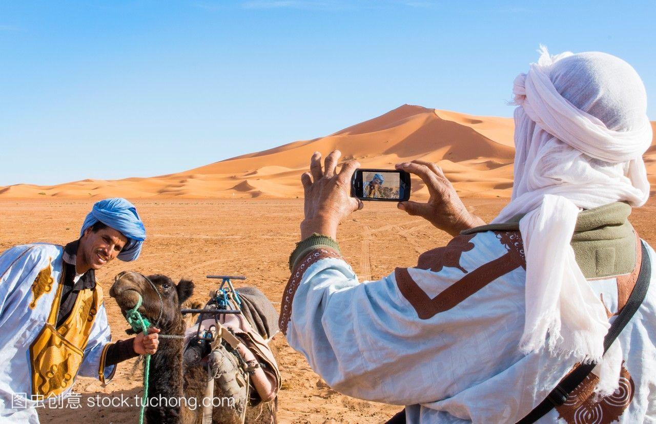 摩洛哥撒哈拉沙漠沙漠,在拉斯帕尔梅拉斯地区